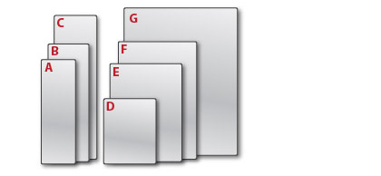 Laminating Pouches with Solid Color Inserts Composite