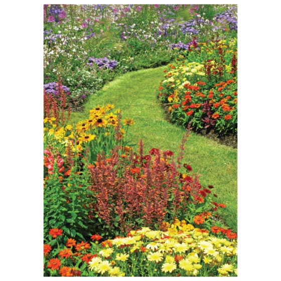 Garden Path memorial bookmark