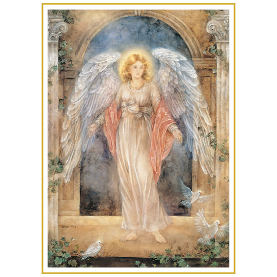 Guardian Angel memorial bookmark
